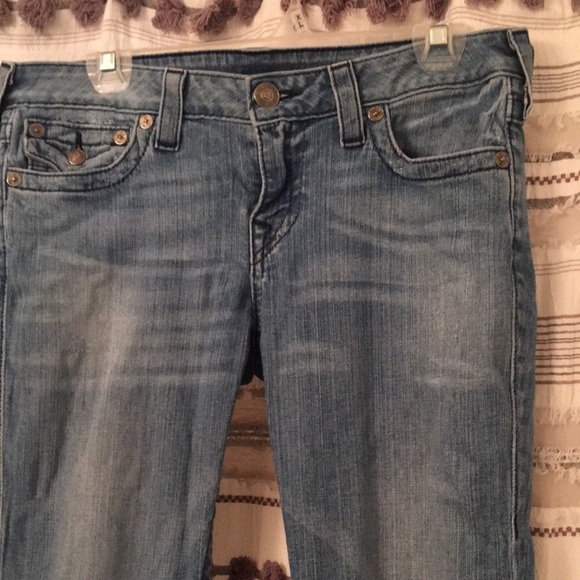 True Religion vintage lower rise jeans Y2k - Picture 4 of 13